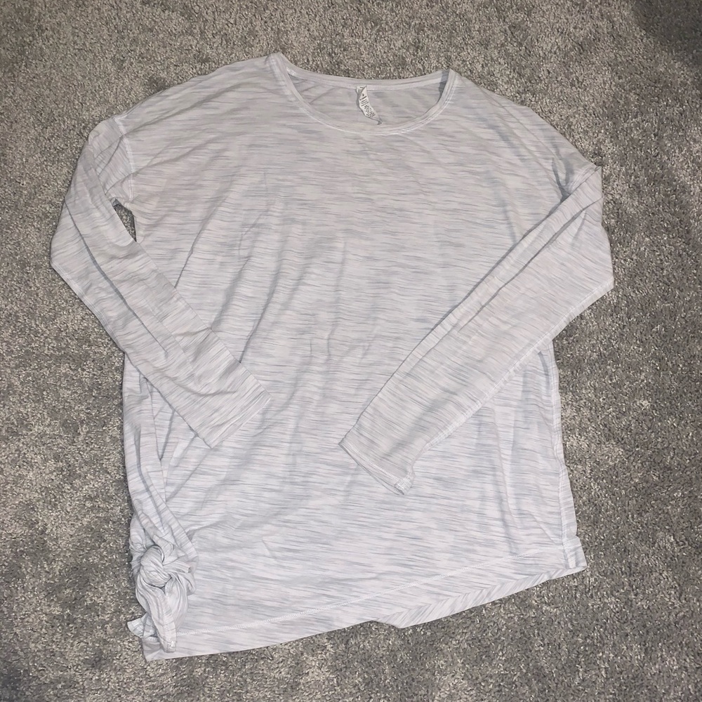 Lululemon Long Sleeve Tie Top